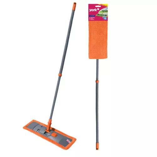 Mop cu Cap Plat și Mâner Telescopic de 120cm CLASIC - YORK - CURĂȚENIE CASĂ