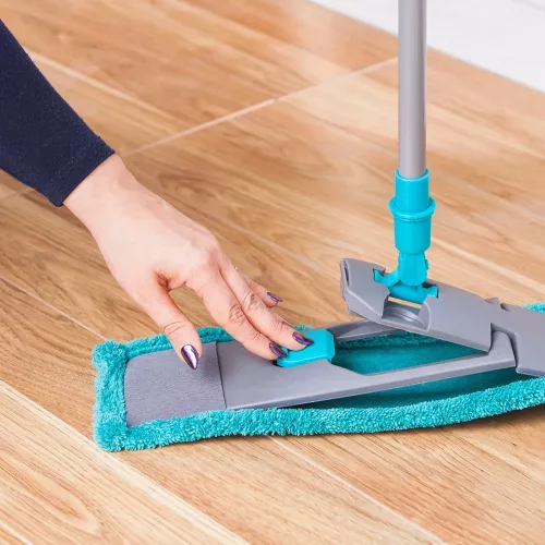 Mop cu Cap Plat și Mâner Telescopic de 120cm CLASIC - YORK - CURĂȚENIE CASĂ