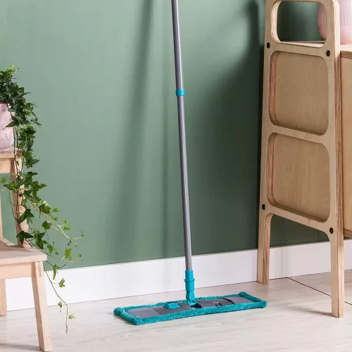 Mop cu Cap Plat și Mâner Telescopic de 120cm CLASIC - YORK - CURĂȚENIE CASĂ