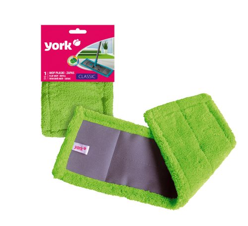 48 x Rezerve Mop Lapos din Microfibră pentru Curățenie Clasică - 1 Bucată - YORK - CASA CURATĂ