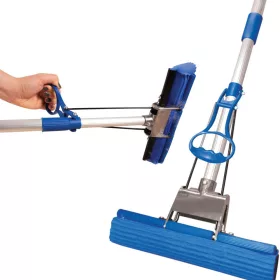   Mop cu Burete pentru Curățarea Podelelor cu Mâner Telescopic MOP TOP - YORK - CURĂȚENIE ACASĂ