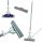 12 x Mop din Polivinil Acetat cu Mâner Telescopic pentru Curățarea Podelelor - MOP SATURN - YORK - CLEAN HOUSE