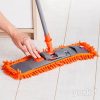 Mop plat din microfibră cu fire lungi și mâner telescopic de 120 cm SALSA - YORK - CLEAN HOUSE