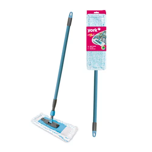 Mop Universal cu Cap Plat și Mâner Telescopic COLECTARE PUTERNICĂ - YORK - CASĂ CURATĂ
