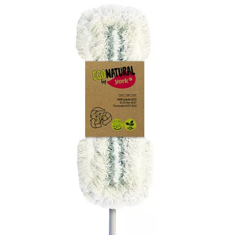 Mop ECO cu Mâner Telescopic - YORK - ECO NATURAL - CURĂȚENIE CASNICĂ