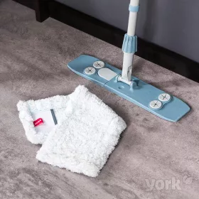   12 x Mop Magnetic cu Suprafață Mare și Mâner Telescopic 145cm - YORK - CASA CURATĂ