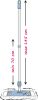 Mop Magnetic cu Suprafață Mare și Mâner Telescopic 145cm - YORK - CASA CURATĂ