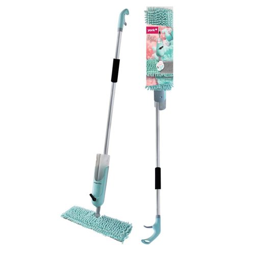 Mop Plat cu Două Rezervoare de Lichid și Mop Dublu DUAL SPLASH - YORK - CLEAN HOUSE