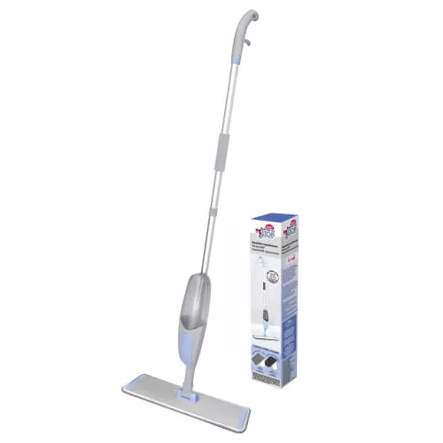 Mop Plat cu Pulverizator pentru Curățarea Pardoselilor - YORK - BACTERIA STOP - CURĂȚENIE CASĂ