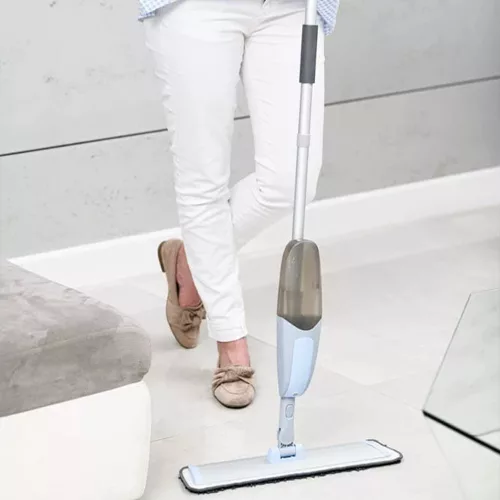 Mop Plat cu Pulverizator pentru Curățarea Pardoselilor - YORK - BACTERIA STOP - CURĂȚENIE CASĂ