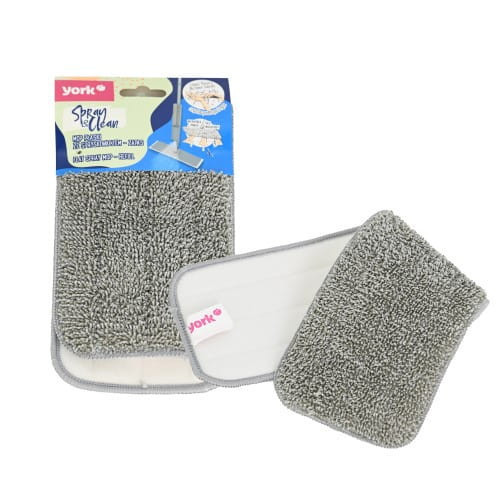 24 x Rezerve din Microfibră de Înaltă Calitate pentru Mopul YORK Spray & Clean, 1 Bucată