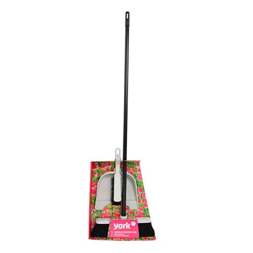 Set de Curățenie COMBI cu Mătură, Făraș și Perie - YORK - CLEAN HOUSE