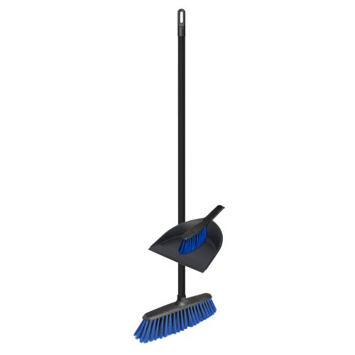Set Mătură și Făraș COMBI AZUR din Material Reciclat - YORK - CLEAN HOUSE