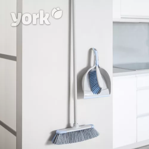 Set Curățenie cu Mătură, Coada Telescopică, Făraș și Perie Mică - BACTERIA STOP - YORK - CLEAN HOUSE