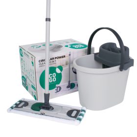   Set Mop Plat YORK Eco Ego CIRCULAR POWER pentru Curățenie Eficientă și Ecologică