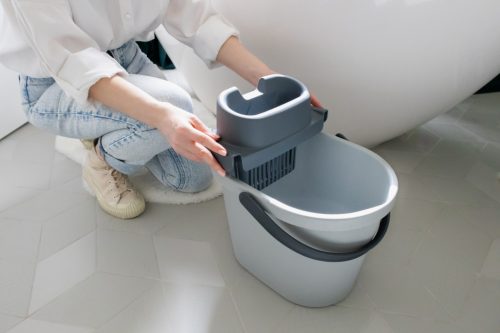 Set Mop Plat YORK Eco Ego CIRCULAR POWER pentru Curățenie Eficientă și Ecologică