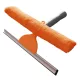 Racletă pentru Geamuri cu Microfibră și Apă - YORK CLEAN HOUSE, Lățime de Lucru 30 cm, Compatibilă cu Mâner