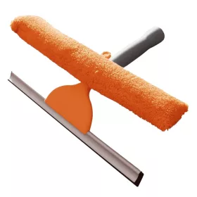   24 x Racletă pentru Geamuri cu Microfibră și Apă - YORK CLEAN HOUSE, Lățime de Lucru 30 cm, Compatibilă cu Mâner