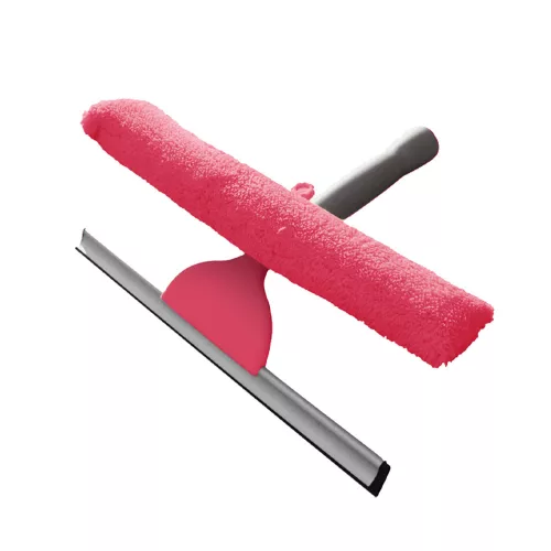 Racletă pentru Geamuri cu Microfibră și Apă - YORK CLEAN HOUSE, Lățime de Lucru 30 cm, Compatibilă cu Mâner