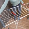 Uscător de Rufe Telescopic YORK WELL-KEPT WARDROBE, Design Modern, Capacitate 20 kg