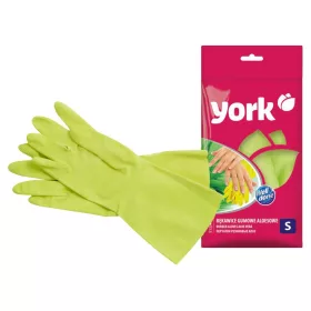   Mănuși de Protecție din Latex cu Aloe Vera, Mărimea Mică - Set de 48 de Perechi, YORK - CLEAN HOUSE