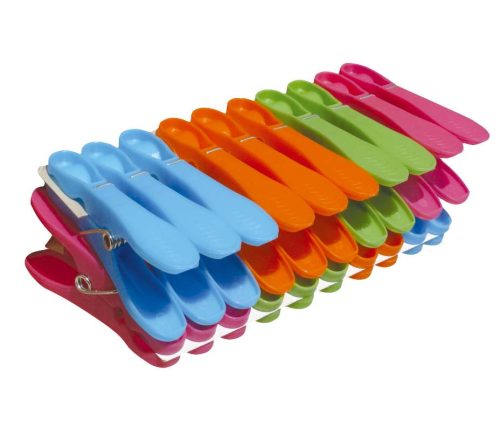 24 x Set 16 Cleme de Rufe EXTRA York pentru Garderobă Îngrijită