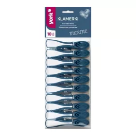   Set 30 x Cârlige de Rufe MARINE - YORK pentru O Garderobă Îngrijită