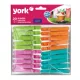 Set 20 Cleme Rufe LUX - YORK - GARDEROBĂ BINE ÎNGRIJITĂ, Material Rezistent, Utilizare Interioară și Exterioară