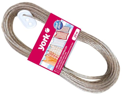 Sfoară pentru Uscat Haine cu Miez Metalic 20m - YORK - WELL-KEPT WARDROBE