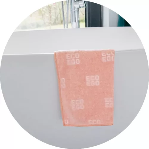 Laveta Microfibră pentru Baie York ECO EGO, 40×40 cm, Poliester Reciclat 67%